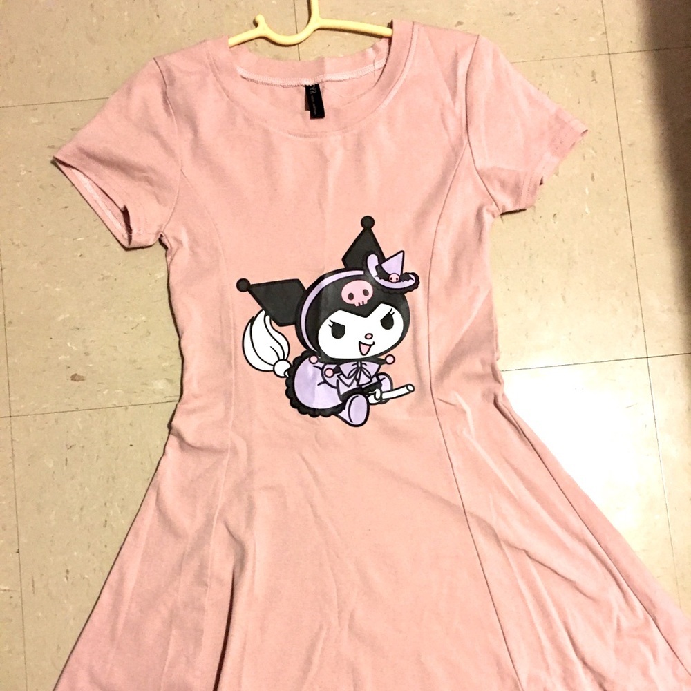 Kuromi skater dress